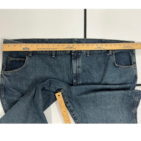 Men's Wrangler Rugged Wear Medium Wash Denim 54X30 - Picture 10 of 11